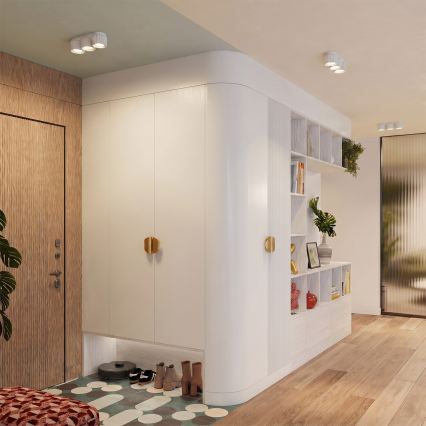Loftspot AURA 3xGX53/10W/230V hvid
