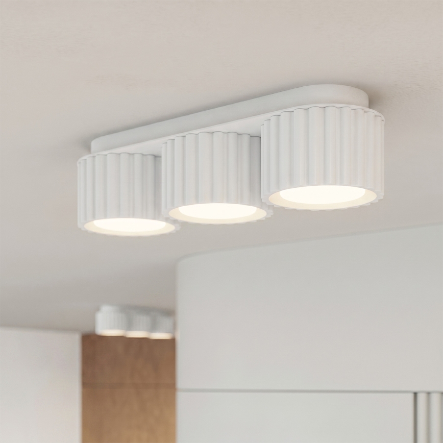 Loftspot AURA 3xGX53/10W/230V hvid