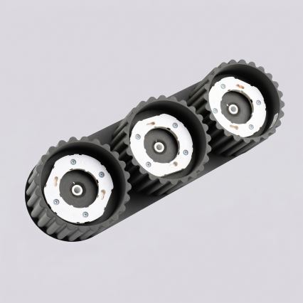 Loftspot AURA 3xGX53/10W/230V sort