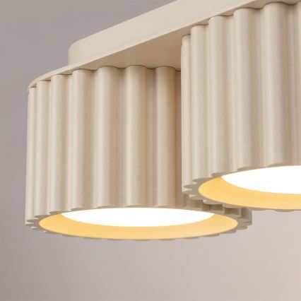 Spotlampe AURA 3xGX53/10W/230V cremefarvet