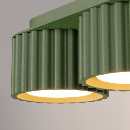 Spotlampe AURA 3xGX53/10W/230V grøn