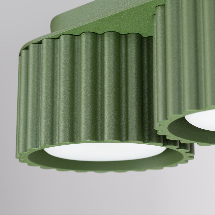 Spotlampe AURA 3xGX53/10W/230V grøn