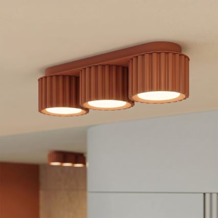 Spotlampe AURA 3xGX53/10W/230V orange