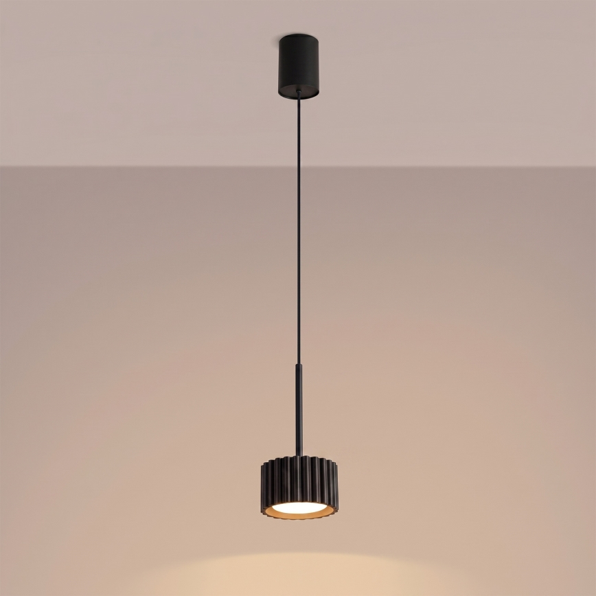 Pendel på kabel AURA 1xGX53/10W/230V sort