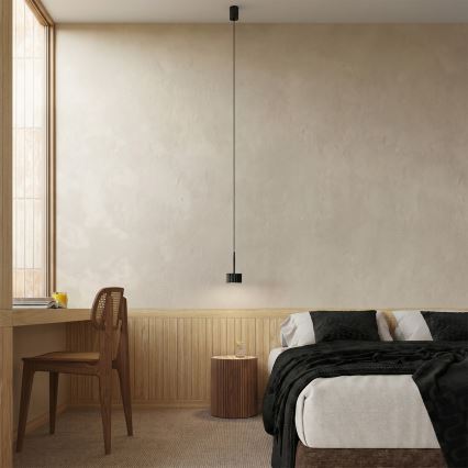 Pendel på kabel AURA 1xGX53/10W/230V sort