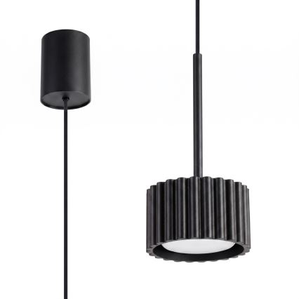 Pendel på kabel AURA 1xGX53/10W/230V sort