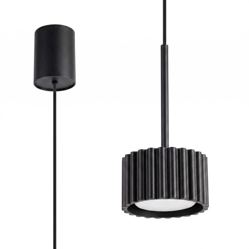 Pendel på kabel AURA 1xGX53/10W/230V sort
