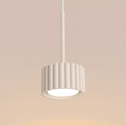 AURA pendel på kabel 1xGX53/10W/230V cremefarvet