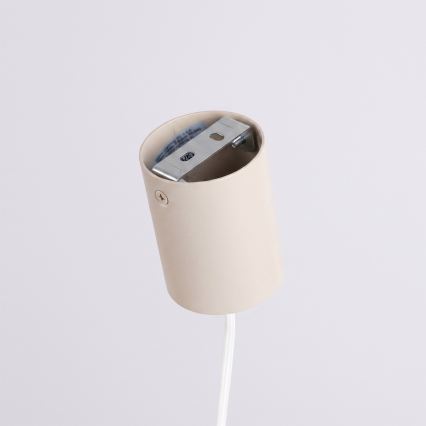 AURA pendel på kabel 1xGX53/10W/230V cremefarvet