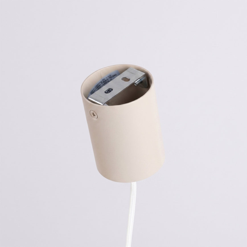 AURA pendel på kabel 1xGX53/10W/230V cremefarvet