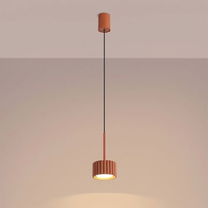 Pendel på kabel AURA 1xGX53/10W/230V rød