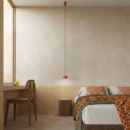 Pendel på kabel AURA 1xGX53/10W/230V rød