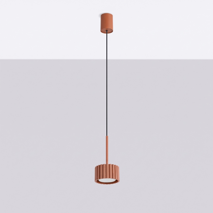 Pendel på kabel AURA 1xGX53/10W/230V rød