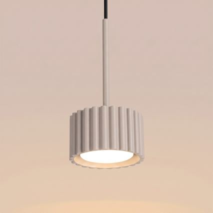 Pendellampe på wire AURA 1xGX53/10W/230V taupe