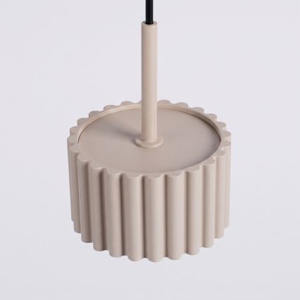 Pendellampe på wire AURA 1xGX53/10W/230V taupe