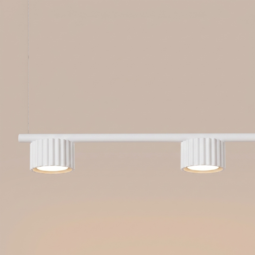 Loftpendel med kabel AURA 4xGX53/10W/230V hvid