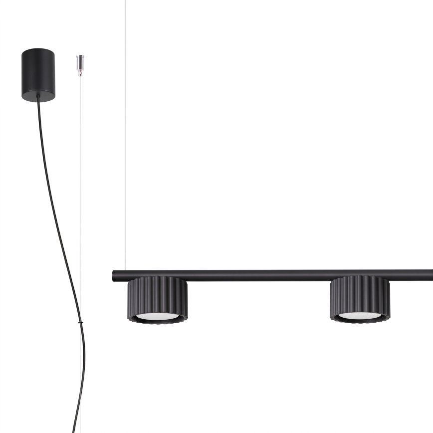 Pendel på kabel AURA 4xGX53/10W/230V sort