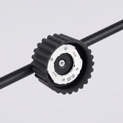 Pendel på kabel AURA 4xGX53/10W/230V sort