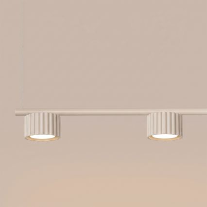 Pendel med ledning AURA 4xGX53/10W/230V cremefarvet