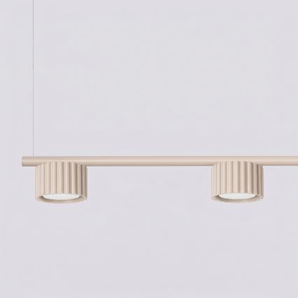 Pendel med ledning AURA 4xGX53/10W/230V cremefarvet