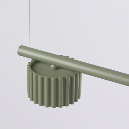 AURA loftpendel på wire, 4xGX53/10W/230V, grøn