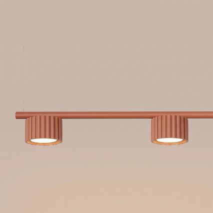 Pendel på wire AURA 4xGX53/10W/230V rød