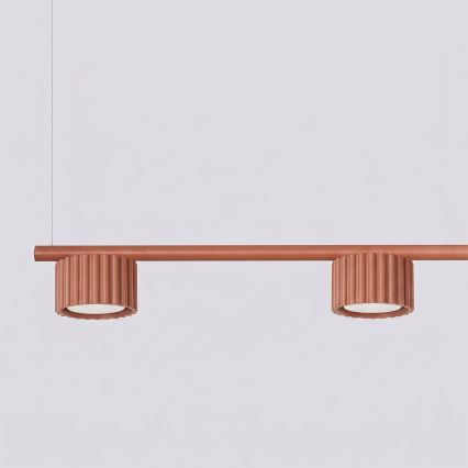 Pendel på wire AURA 4xGX53/10W/230V rød