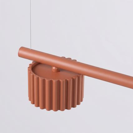 Pendel på wire AURA 4xGX53/10W/230V rød
