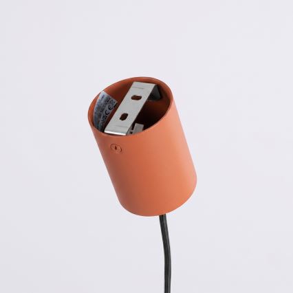 Pendel på wire AURA 4xGX53/10W/230V rød