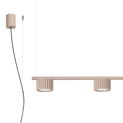 Pendel på wire AURA 4xGX53/10W/230V taupe