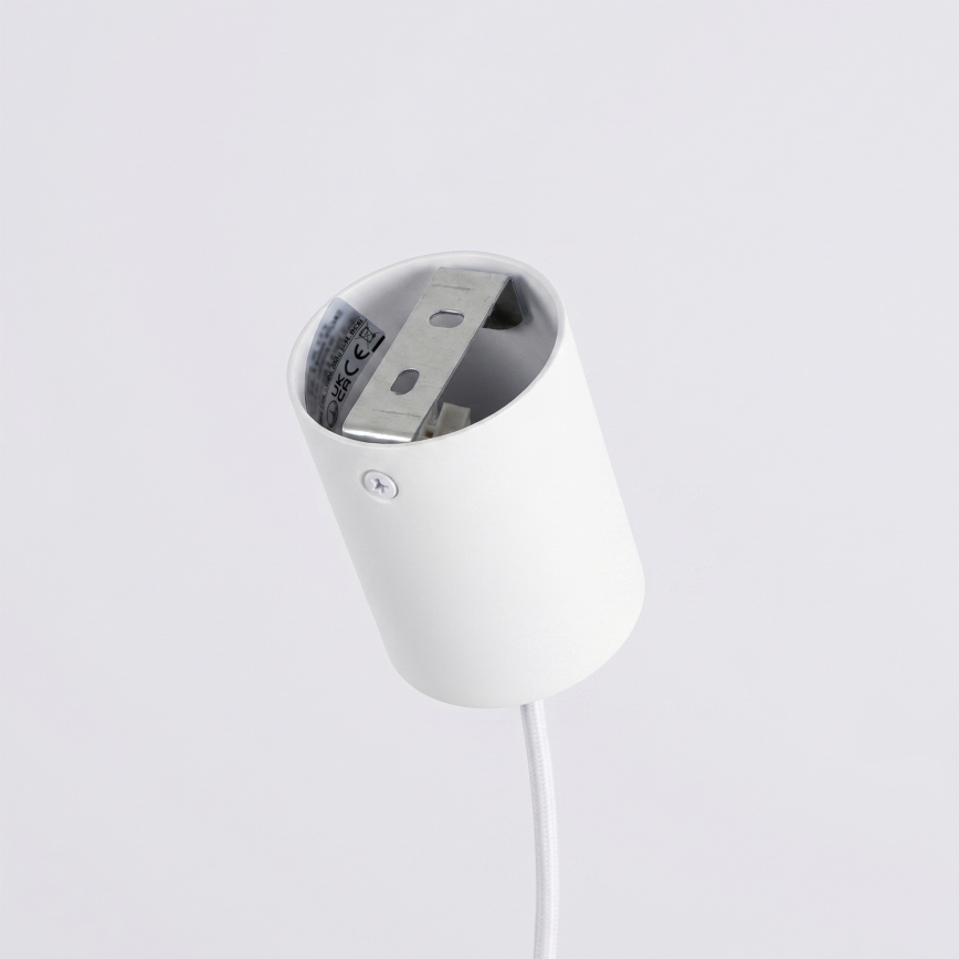 Pendellampe på kabel KARBON 4xGU10/10W/230V hvid