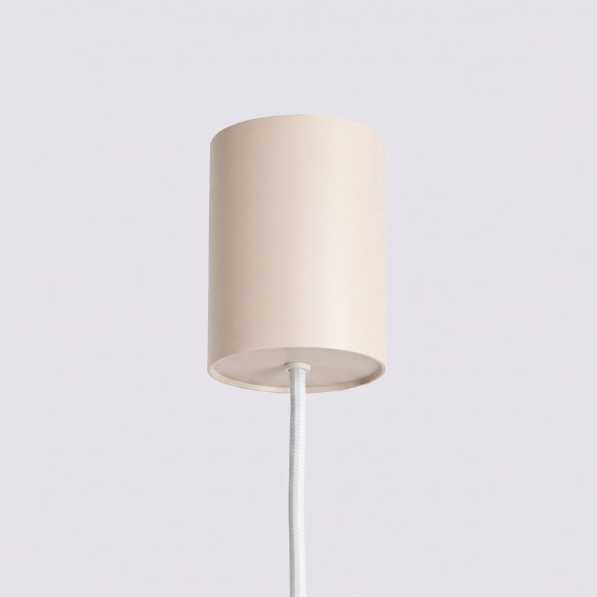 Kabelophængt pendel KARBON 4xGU10/10W/230V cremefarvet