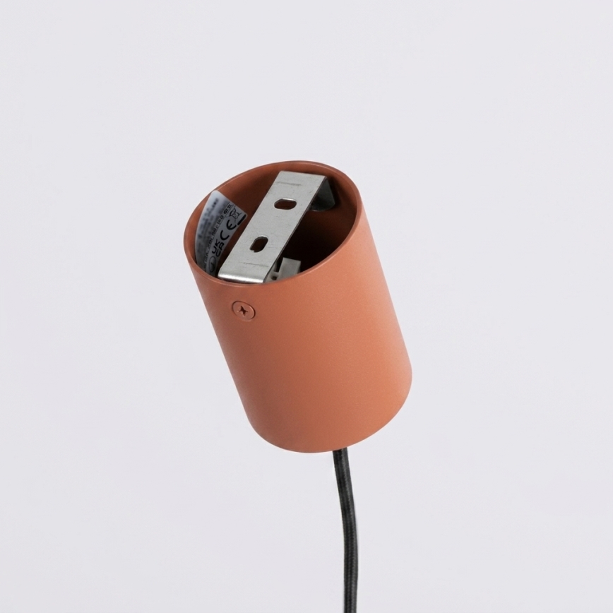 KARBON pendel med wire 4xGU10/10W/230V orange