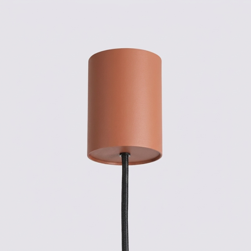 KARBON pendel med wire 4xGU10/10W/230V orange