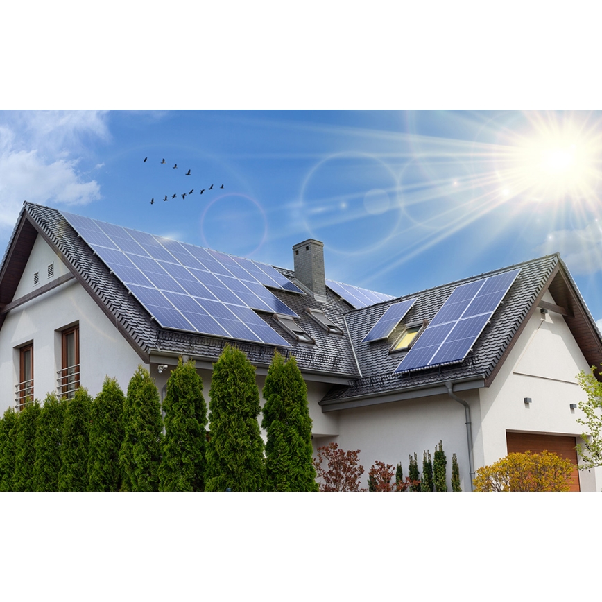 Solpanel Risen 440Wp sort ramme IP68 Half Cut