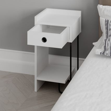 SONY natbord i hvid
