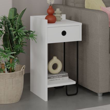 SONY natbord i hvid