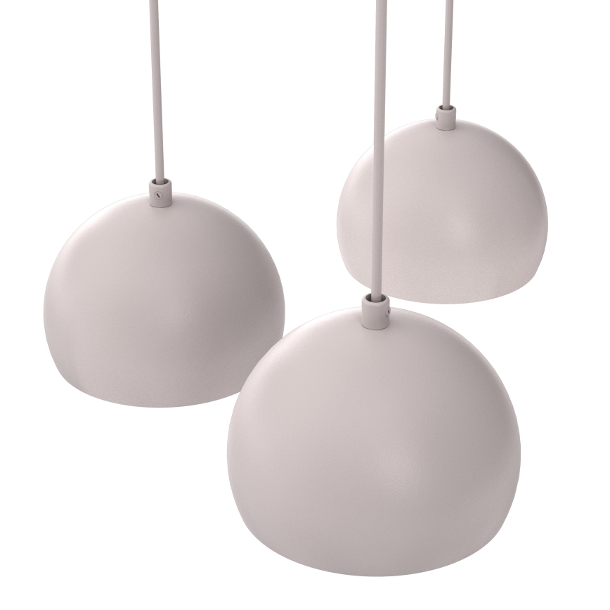 SOOL pendellampe på ledning 5xE27/15W/230V cremefarvet