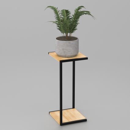 Blomstativ 70x30x34 cm sort