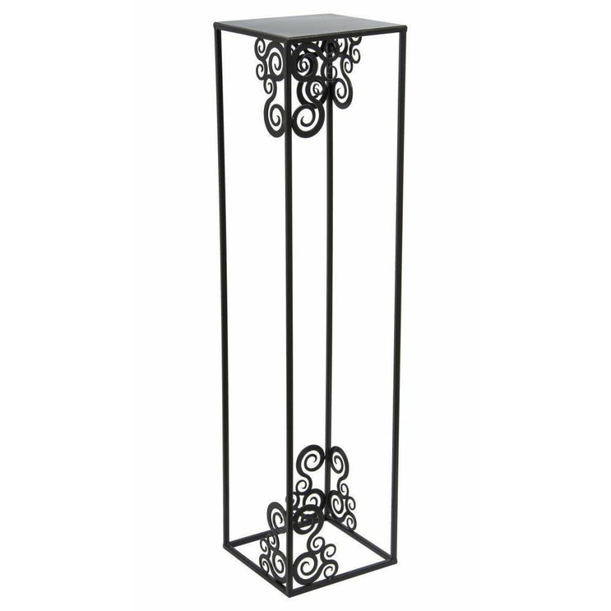 Blomstativ 80x24 cm sort