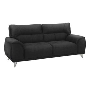 Sort trepersoners sofa LIVORNO