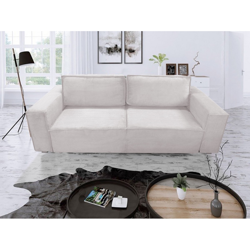 Sovesofa med opbevaringsplads RONDA beige