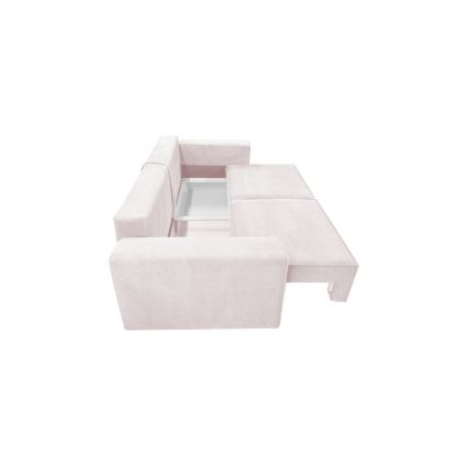 Sovesofa med opbevaringsplads RONDA beige
