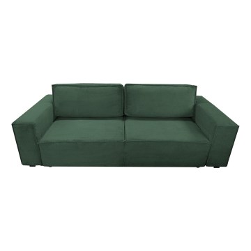 Sovesofa med opbevaringsplads RONDA grøn