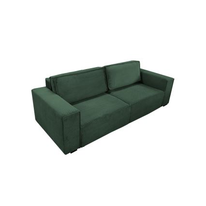 Sovesofa med opbevaringsplads RONDA grøn