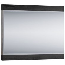 Spejl LANDU 61,5x63,5 cm sort