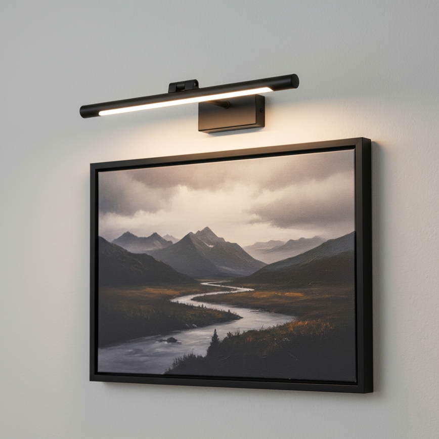 Spejlbelysning til badeværelset MIRROR LED/6W/230V 4000K IP44 40 cm sort