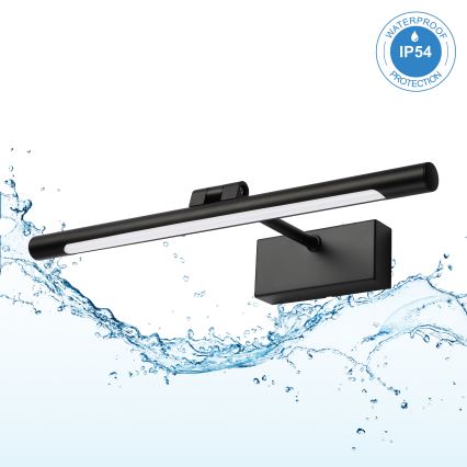 Spejlbelysning til badeværelset MIRROR LED/6W/230V 4000K IP44 40 cm sort