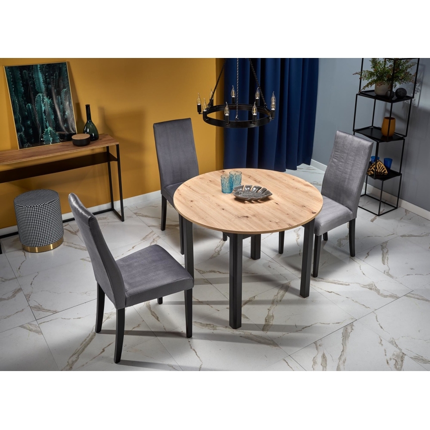 Spisebord CALMIO, artisan-eg/sort