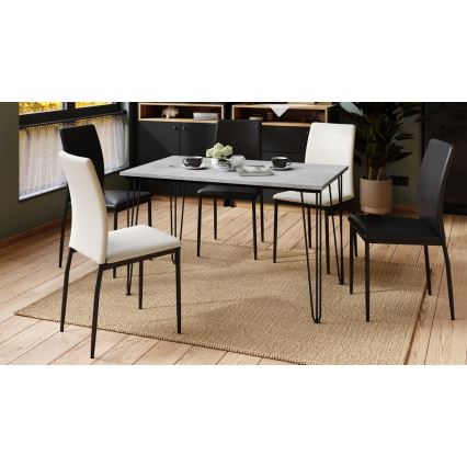 Spisebord HALIJA grå beton